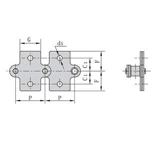 雙節(jié)距輸送鏈附件-SAA-1