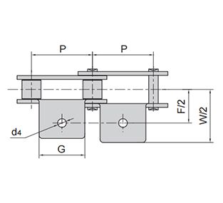 雙節(jié)距輸送鏈附件-AA-1